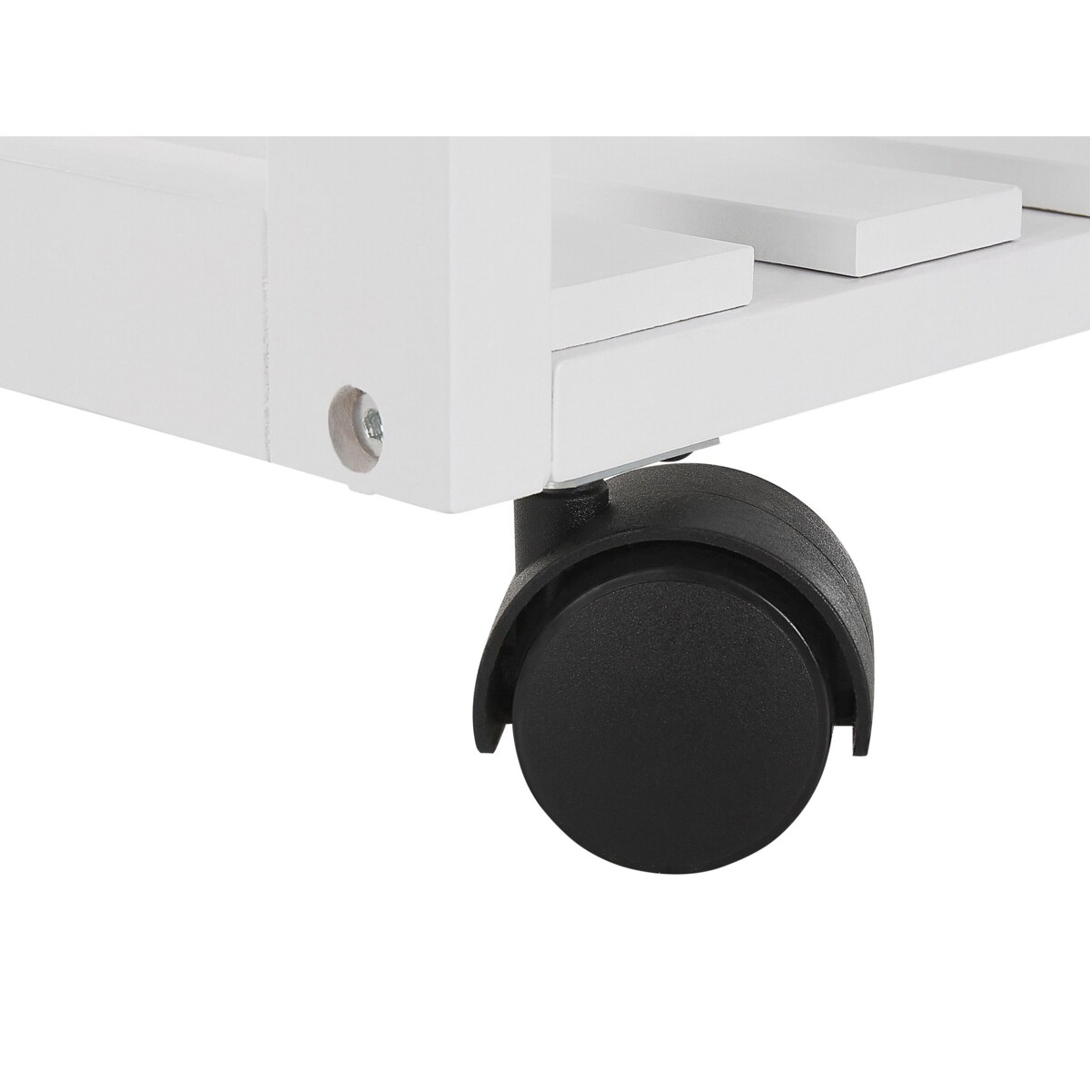 Wózek kuchenny 2 szuflady biały BOVES