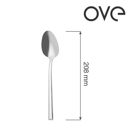 Łyżka stołowa Bergen, OVE, 208 mm, zestaw 12 szt.