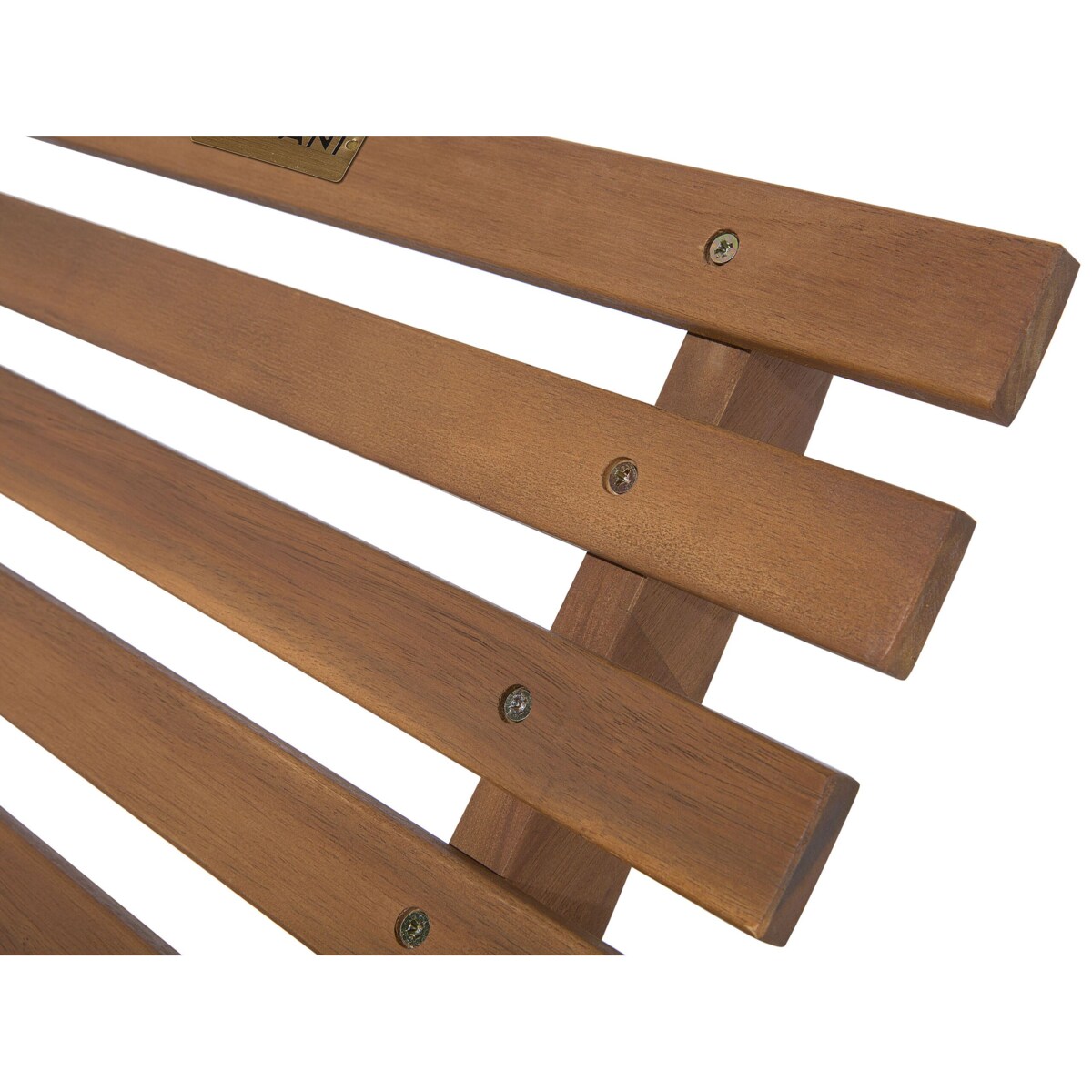 Leżak ogrodowy drewniany jasny BRESCIA