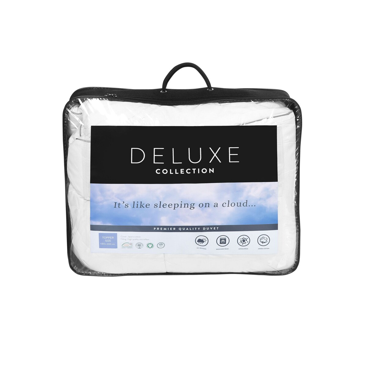 Ochraniacz na materac bawełniany 180 x 200 cm TRIVOR