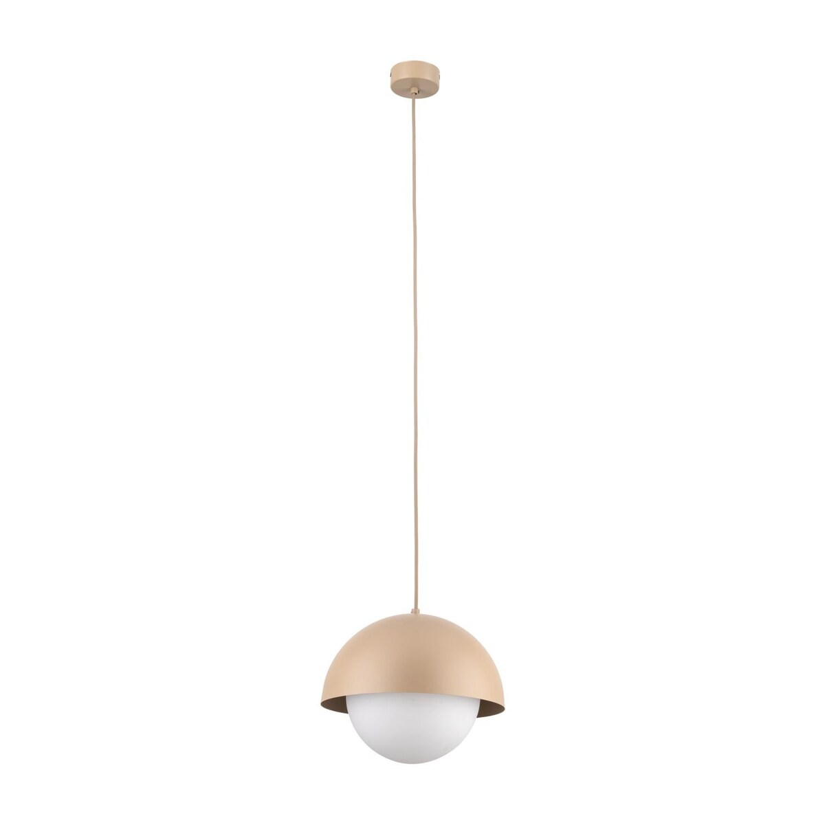 Lampa wisząca TK Lighting BONO SABIA 10645 beżowa E27 regulowana nowoczesna do salonu kuchni jadalni