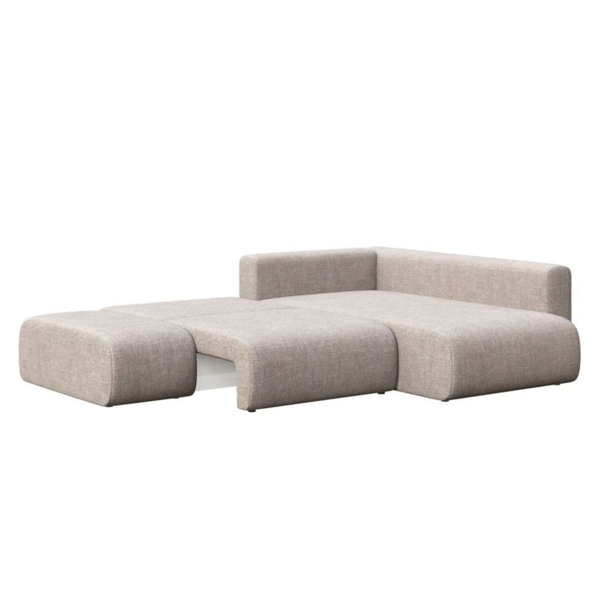 Lumine Sofa narożna - jasnoszara