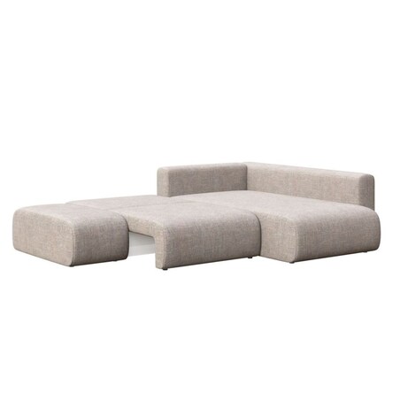 Lumine Sofa narożna - jasnoszara