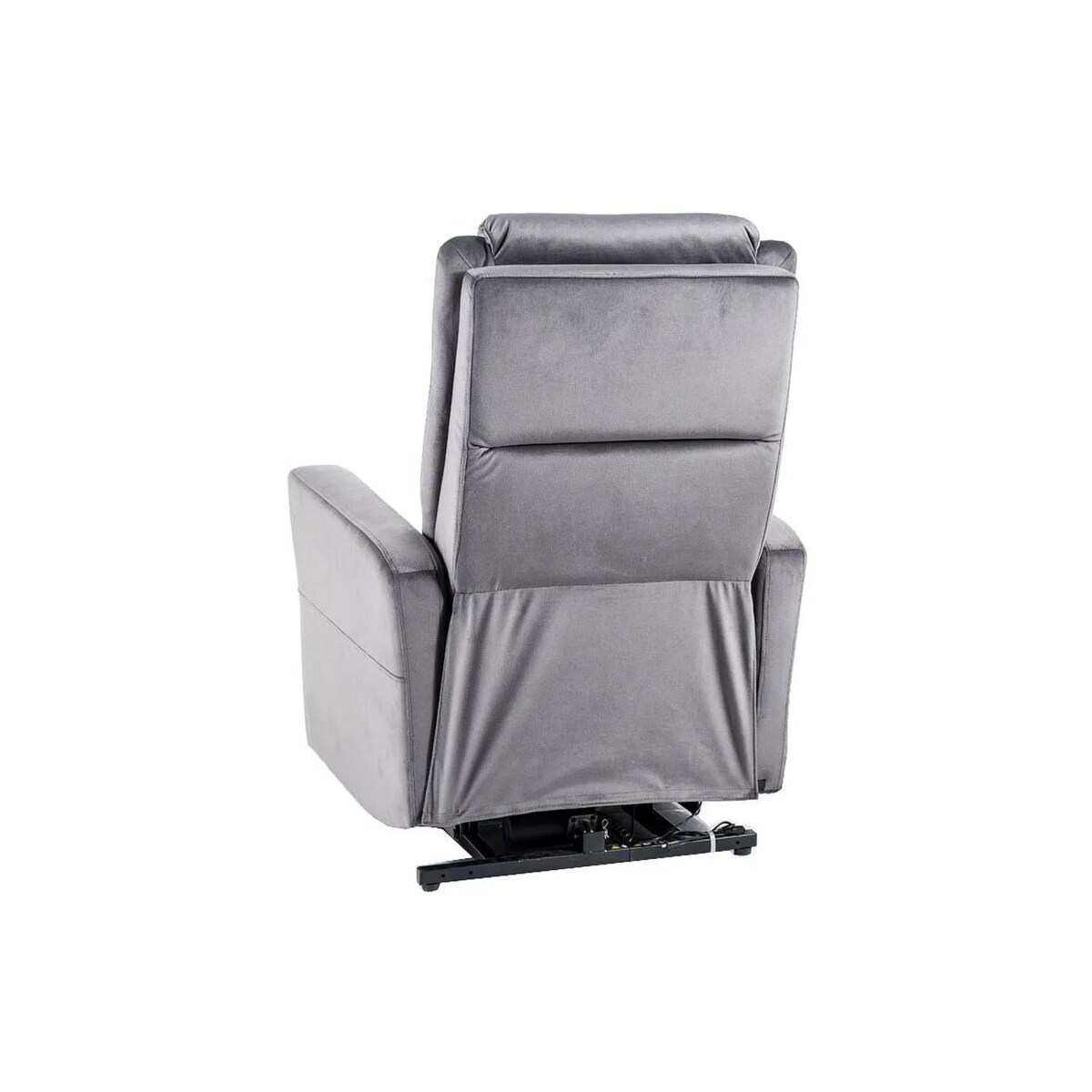 Fotel rozkładany ADONIS VELVET szary