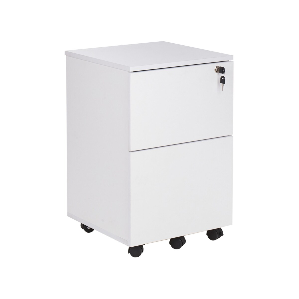 Szafka biurowa biała JOHNSON