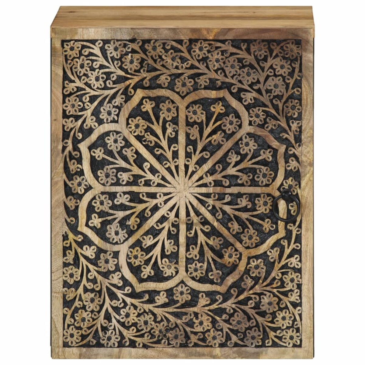 vidaXL Szafka ścienna do łazienki, 38x33x48 cm, lite drewno mango