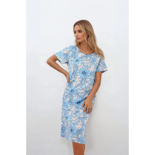 Koszula Blue Peony Blue, S