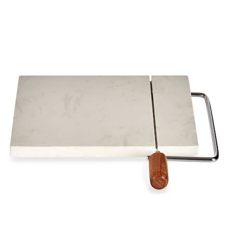 Deska do krojenia sera z gilotyną 24x21 cm TAGLIERE biała