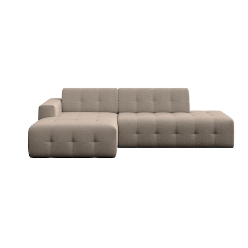 Sofa narożna lewa Tuil camelowa
