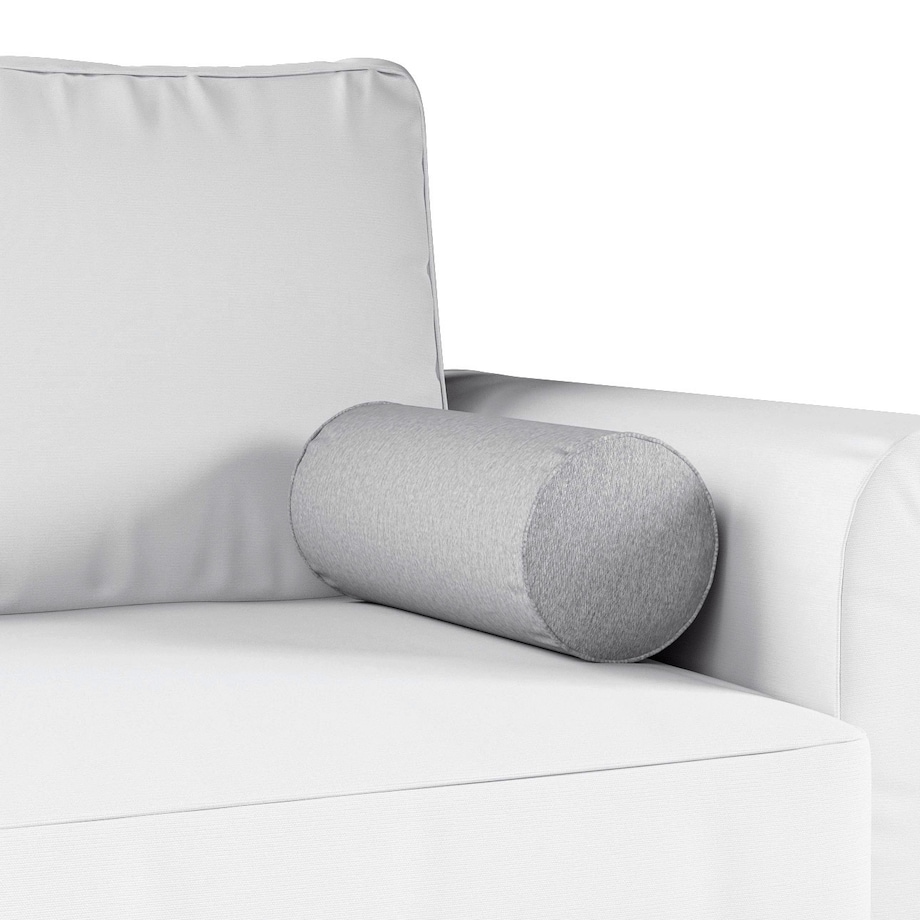 Poduszka wałek prosty, szary, Ø16 x 40 cm, Madrid