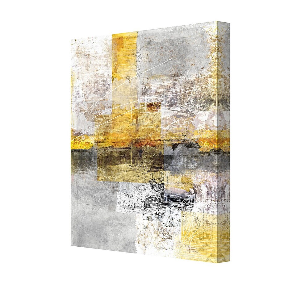 Obraz na płótnie Yellow Abstract, 70 x 100 cm