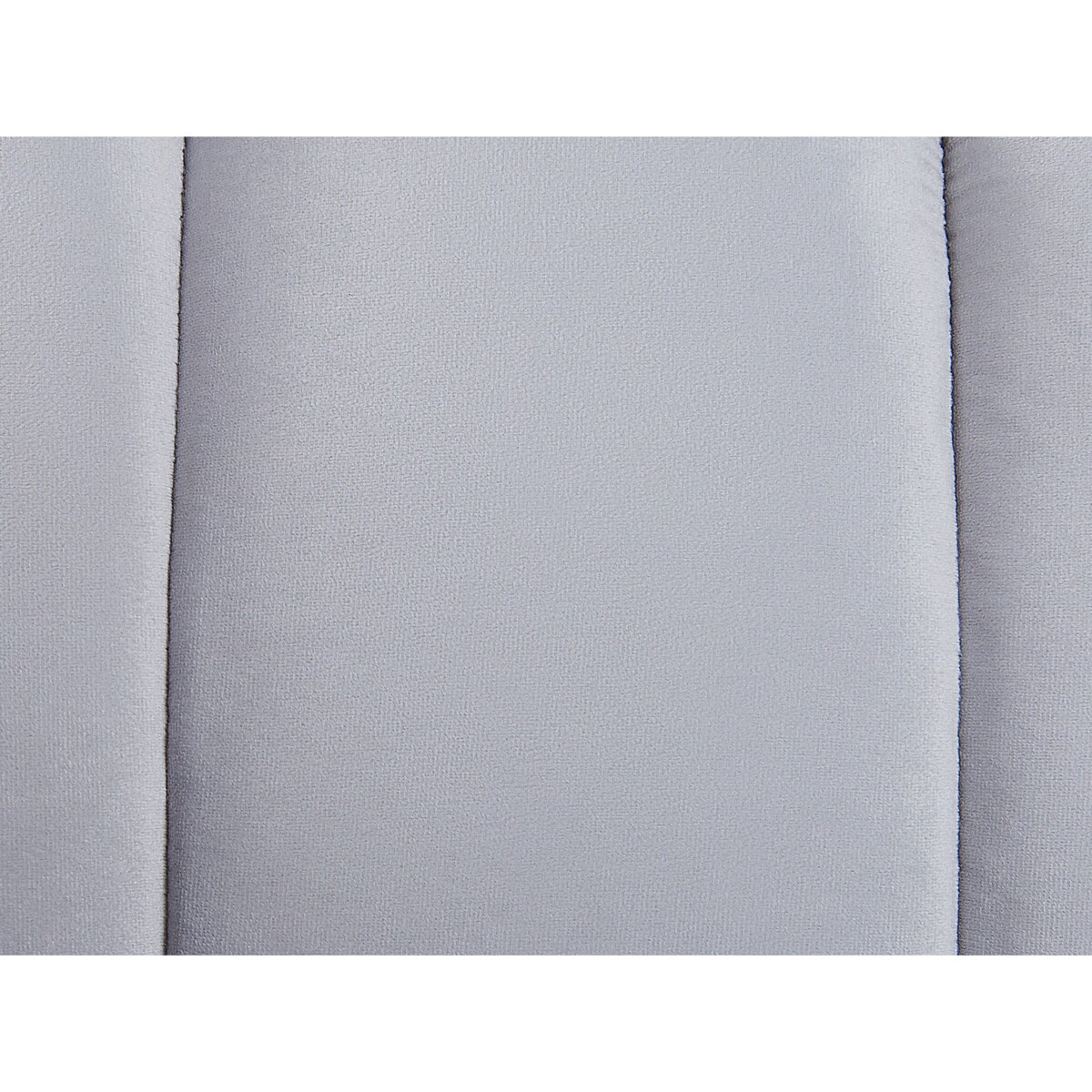 Szezlong welurowy prawostronny szary ALLIER