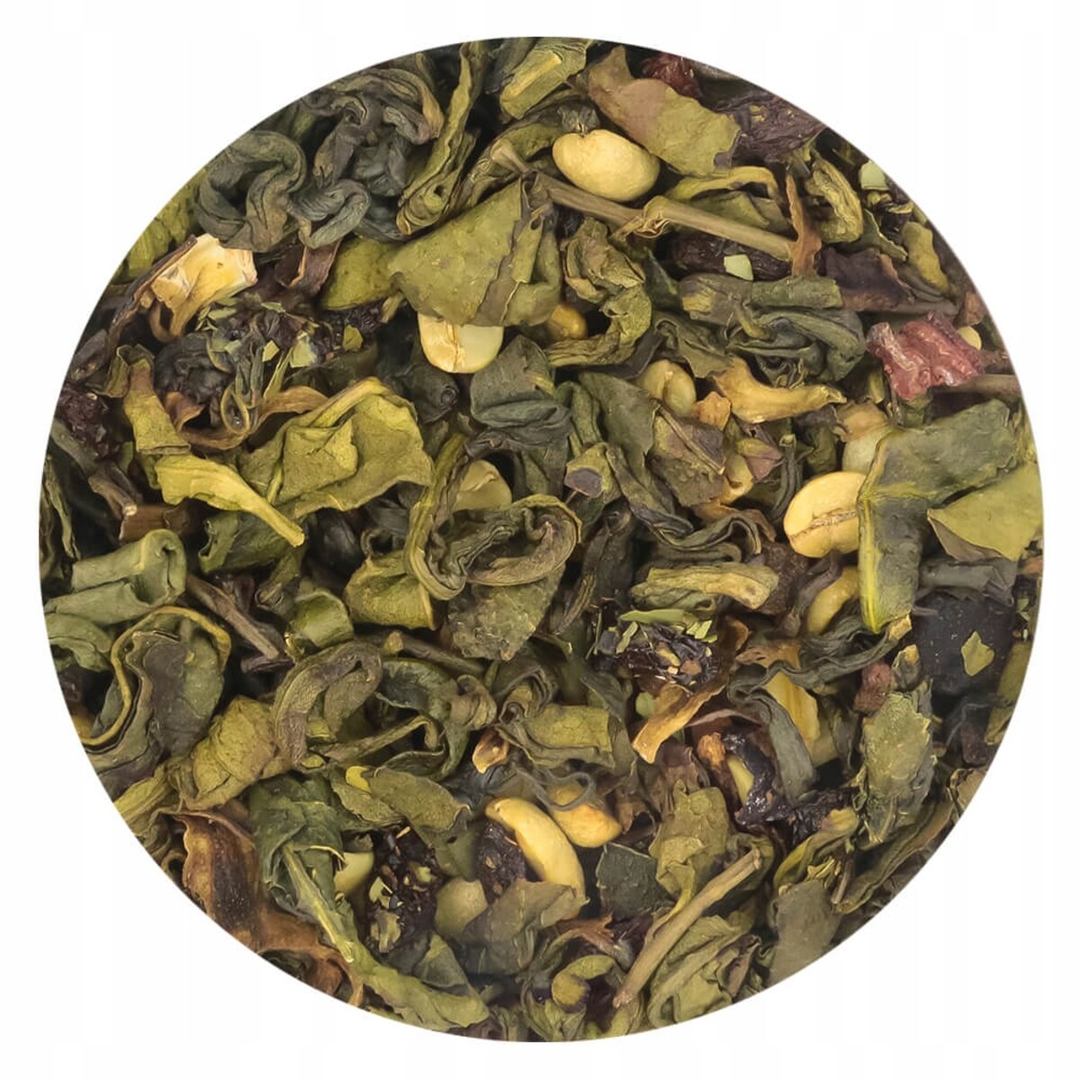 Herbata zielona sypana SIŁA o smaku egzotycznej jagody PREMIUM Cup&You - herbata liściasta sypana mieszanka napar susz - gotowa na prezent upominek