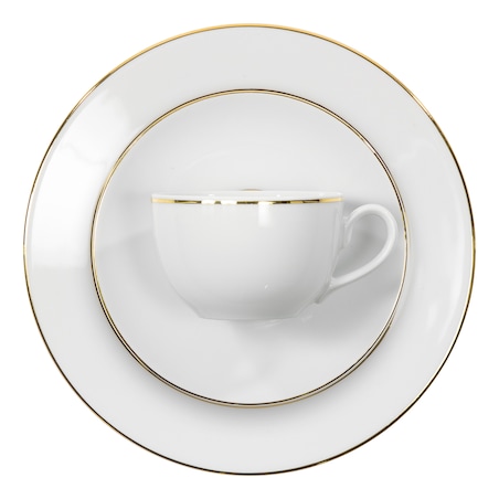 Garnitur do kawy dla 12 osób 40 el. Yvonne Złota Linia 3604