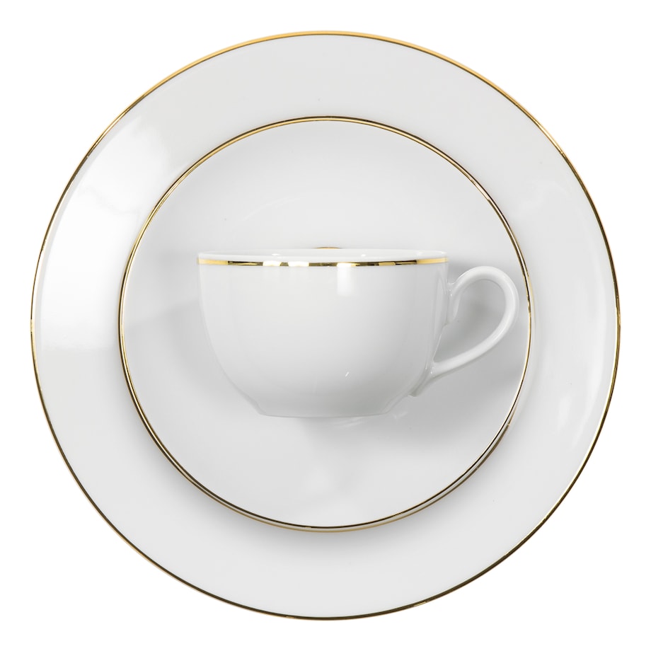 Garnitur do kawy dla 12 osób 40 el. Yvonne Złota Linia 3604