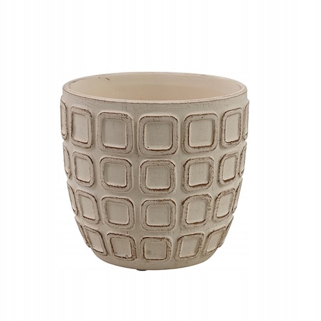 DONICA DAKO ceramiczna beżowa śr. 13cm