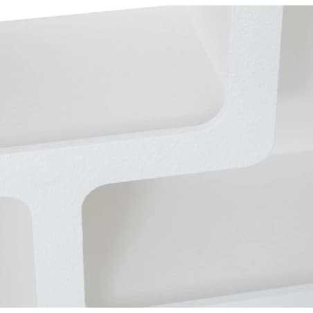 Regał półka MDF biała Solana 75x30 cm