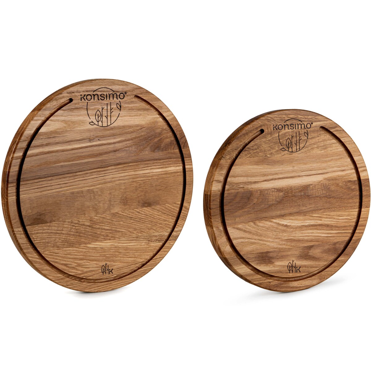 Konsimo LESTE Deska do krojenia (2szt.), drewno dębowe