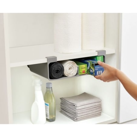 Organizer podpółkowy na folie (szary) CupboardStore Joseph Joseph