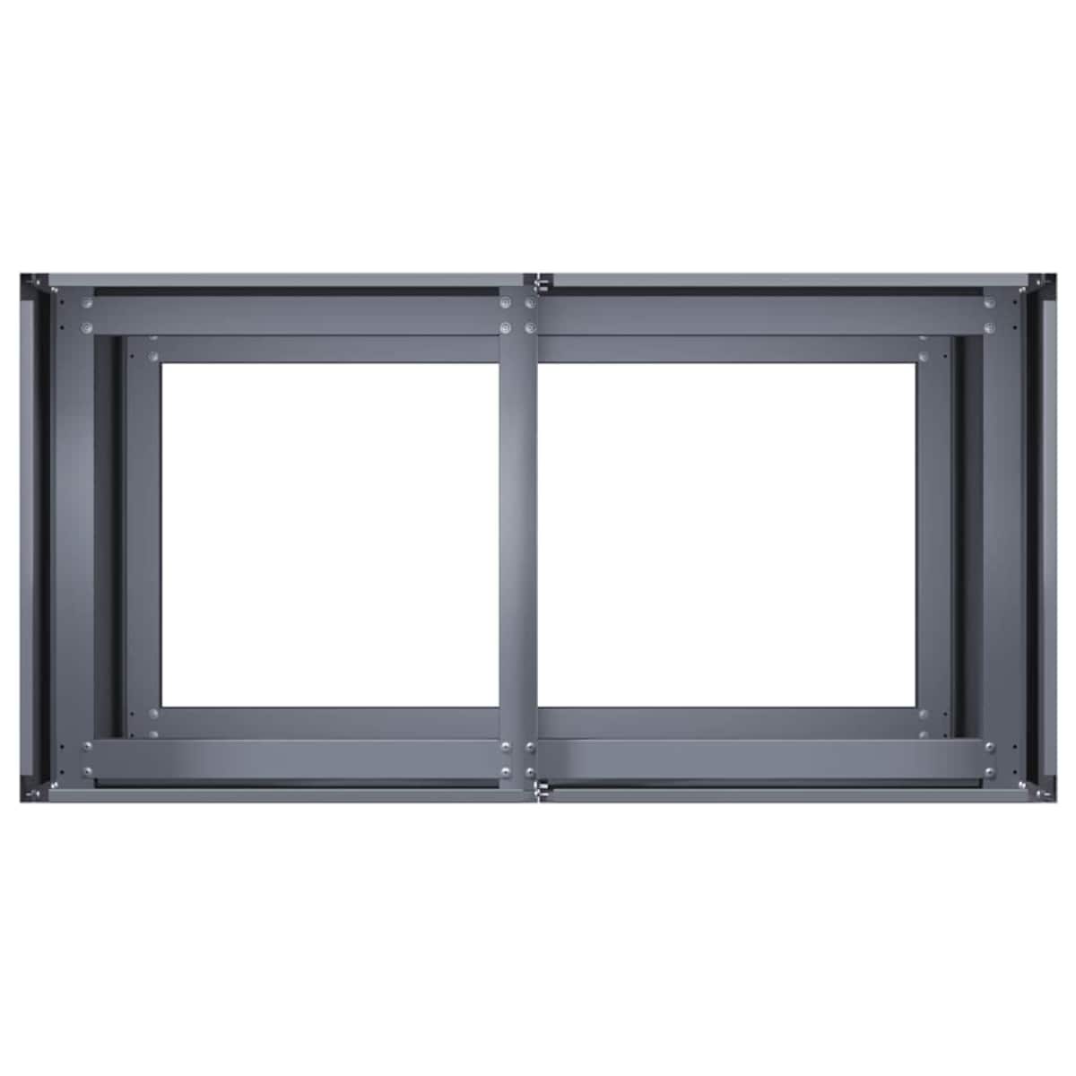 vidaXL Doniczka Antracyt 80x40x80 cm Stal walcowana na zimno