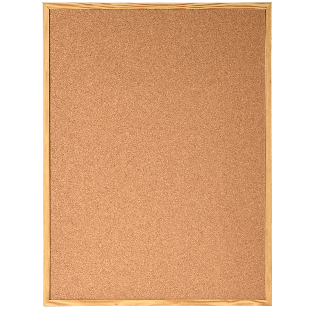 Tablica korkowa na notatki, zestaw z pinezkami