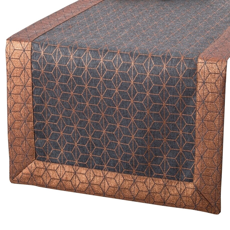 Bieżnik Glamour LX-6116-2187 - 40x240 cm - złoty - 40cm x 240cm