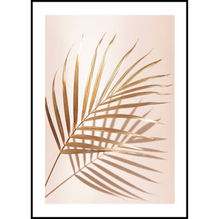 Poster Story, Plakat, Obraz - Złota Palma No3, wymiary 70 x 100 cm