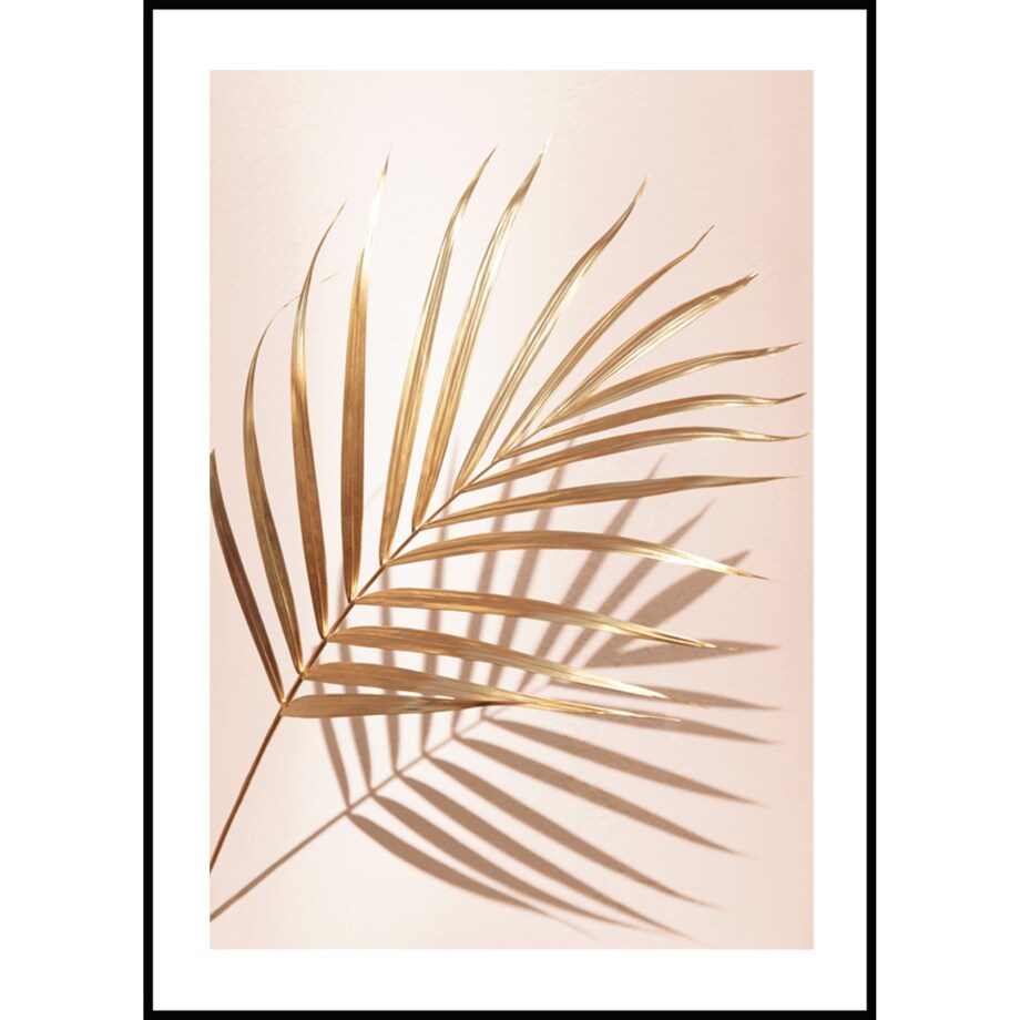 Poster Story, Plakat, Obraz - Złota Palma No3, wymiary 70 x 100 cm