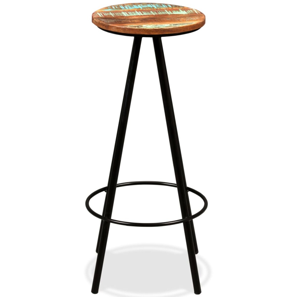 vidaXL Zestaw mebli barowych, drewno akacjowe i odzyskane, 7 części