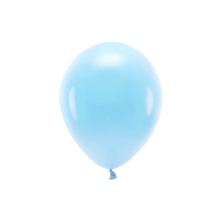 Balony Eco 26cm pastelowe, błękit (1 op. / 100 szt.)
