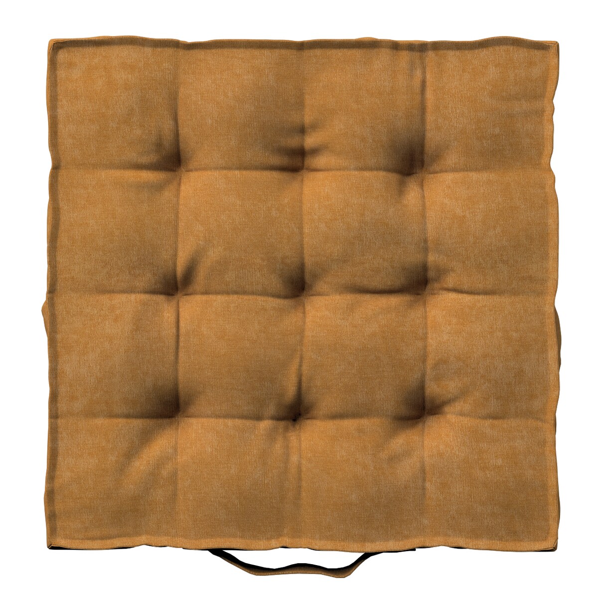 Poduszka na krzesło Kuba, miodowy szenil, 50 x 50 x 10 cm, Chenille