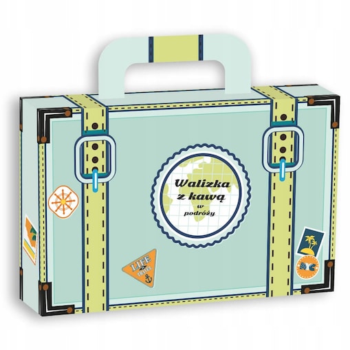 Zestaw mielonych kaw delikatesowych z filtrami gotowych do parzenia +cukier