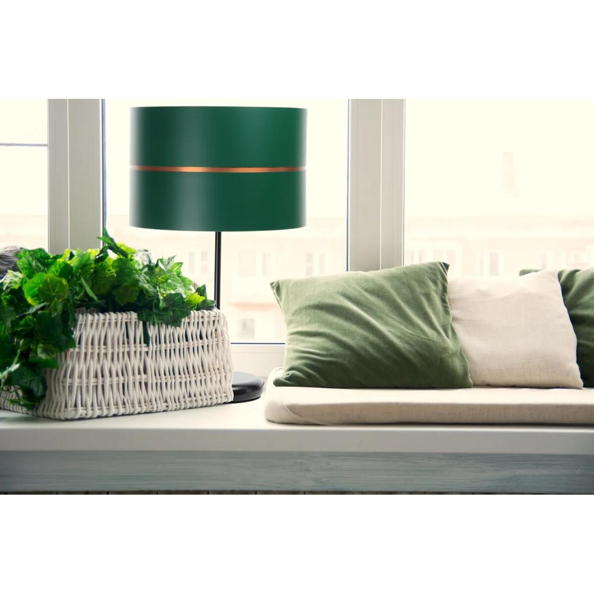 Lampa stołowa SIMPLY GLAMOUR zielona
