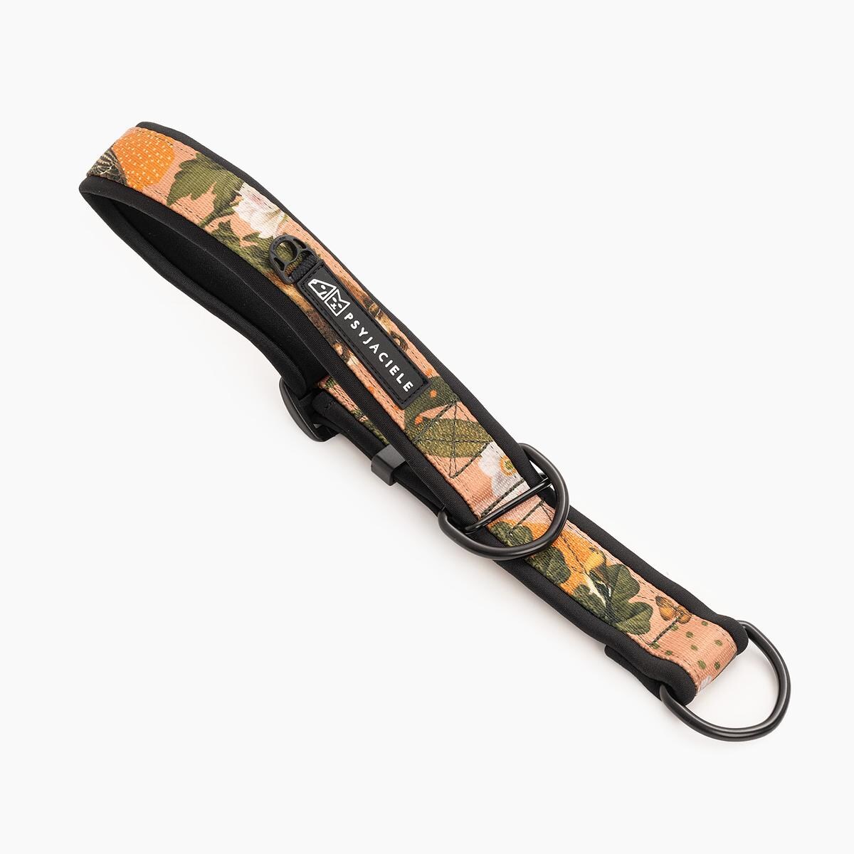 Obroża półzaciskowa SUPER SOFT "Wie wiórka co dobre" - Szerokość taśmy: 38mm, Rozmiar: XL