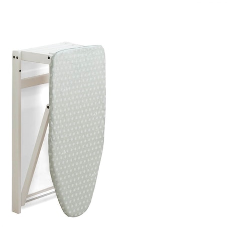 ARREDAMENTI STIROJOLLY Deska do prasowania do zawieszenia na ścianę - 108 x 40 cm, Biały