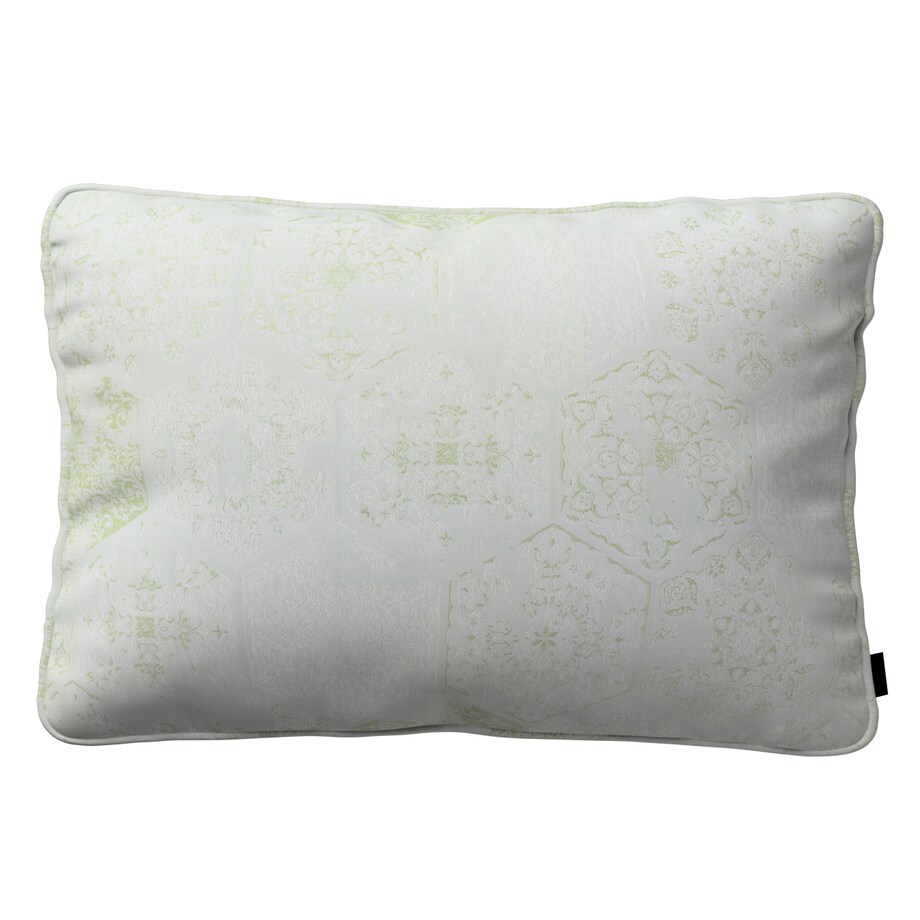 Poszewka Gabi na poduszkę prostokątna 60x40 zielony ornament