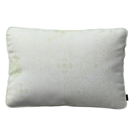 Poszewka Gabi na poduszkę prostokątna 60x40 zielony ornament