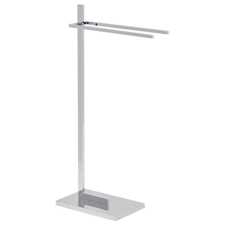 Stojak na ręczniki 45 x 86 cm srebrny SELVA