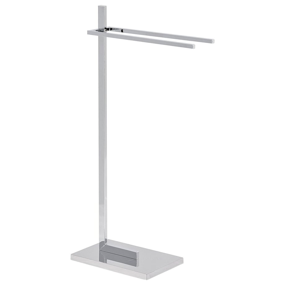 Stojak na ręczniki 45 x 86 cm srebrny SELVA