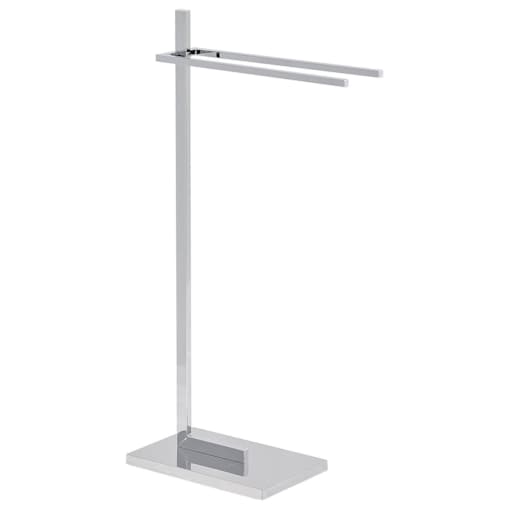 Stojak na ręczniki 45 x 86 cm srebrny SELVA