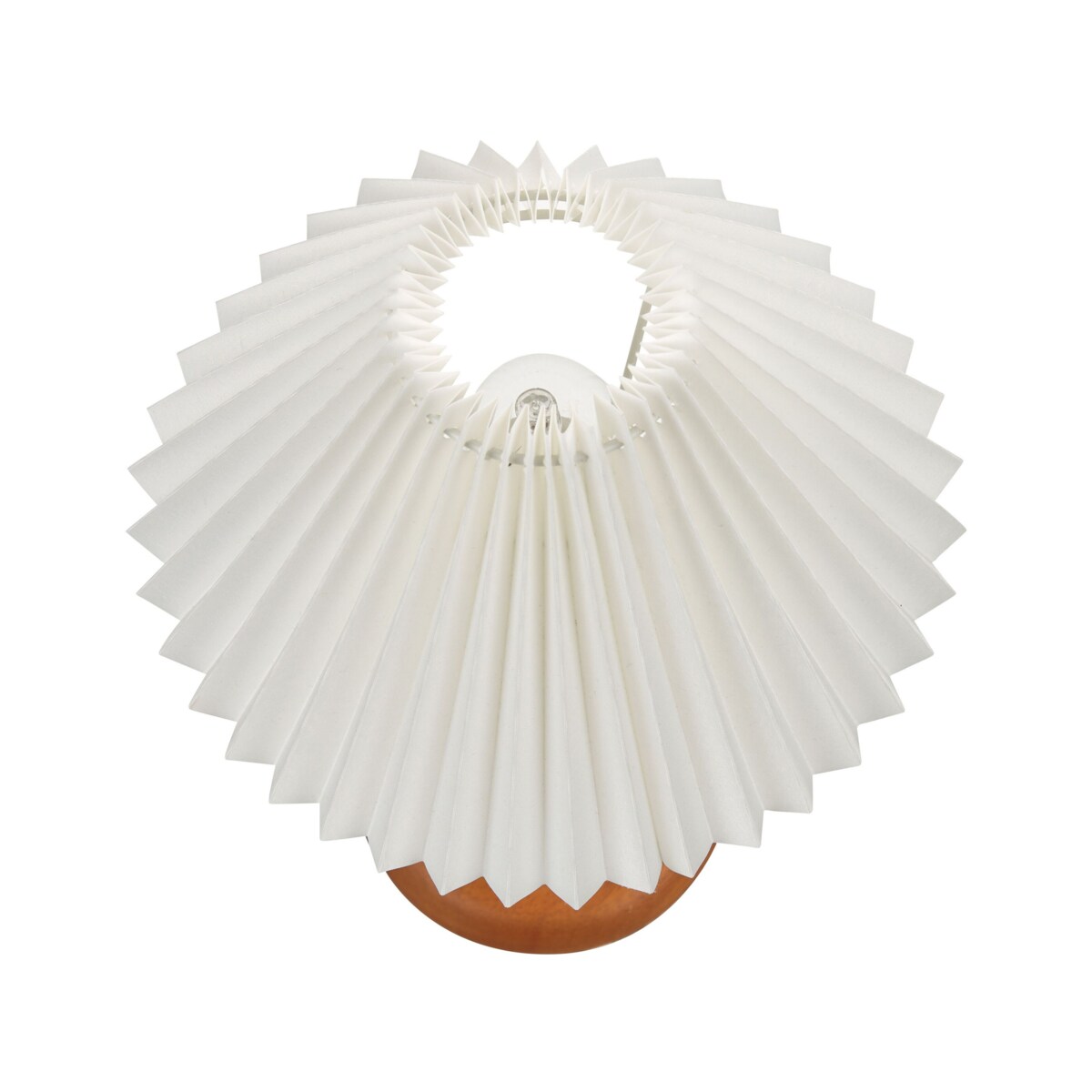 Lampka nocna drewniana ciemna COOKS