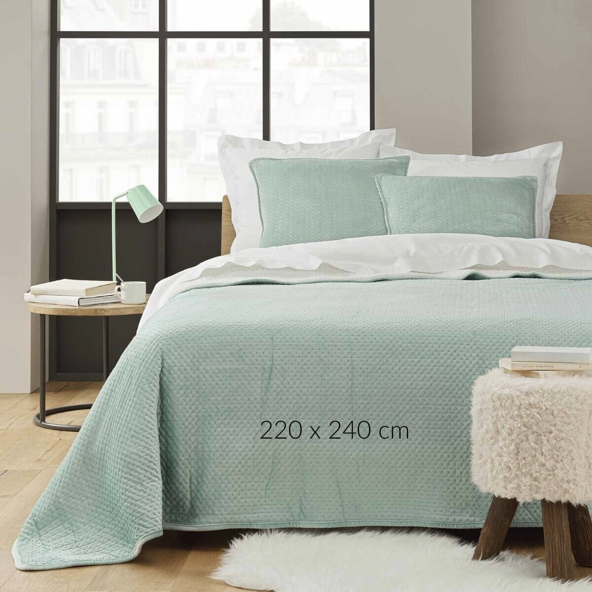 Narzuta na łóżko i poszewki na poduszki, MYLENE, 220 x 240 cm