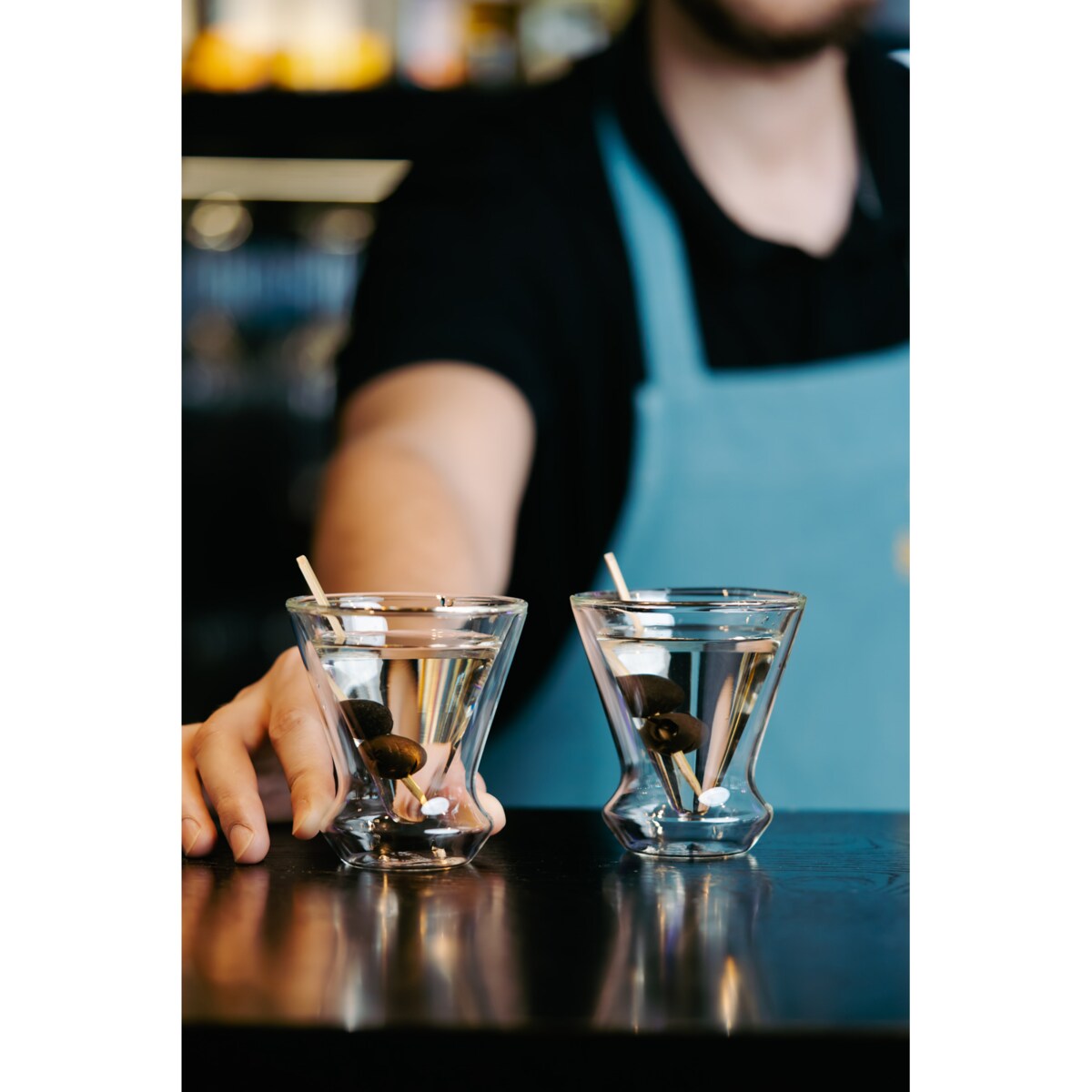 2 kieliszki do martini z podwójną ścianką Soho 155 ml 8937