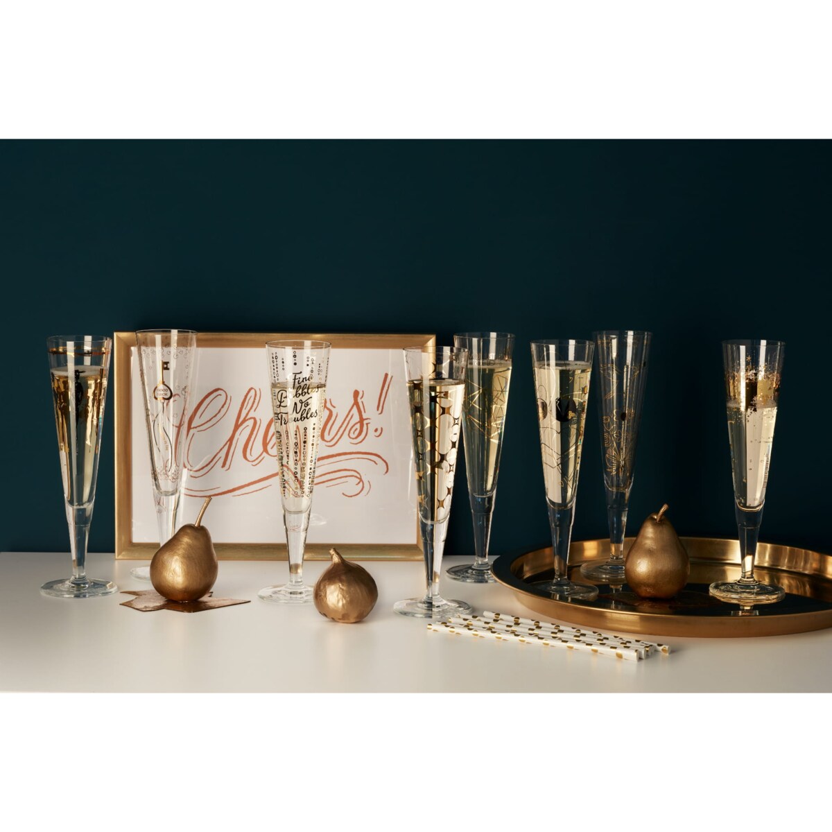 Kieliszek do szampana Golden Night, #1, Thomas Marutschke