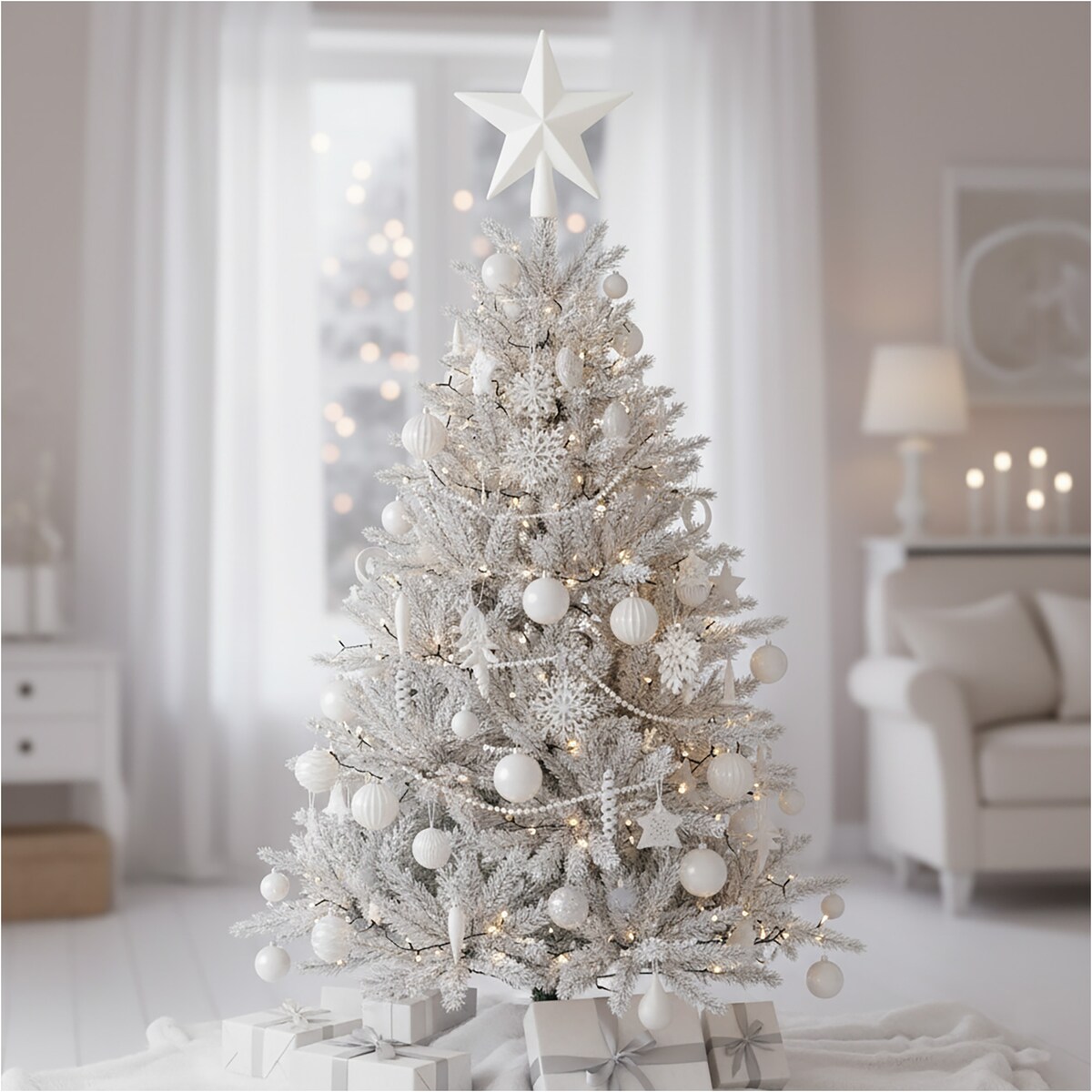 Gwiazda Na Czubek Choinki Brokatowa Na Choinkę Szpic Dekoracja Świąteczna