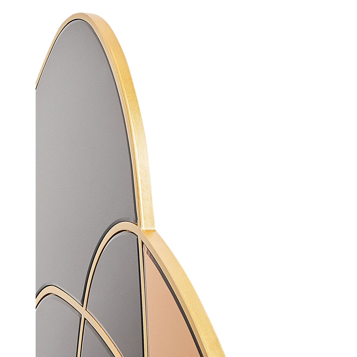 Lustro ścienne TAILLY 99 cm 89 cm Czarny