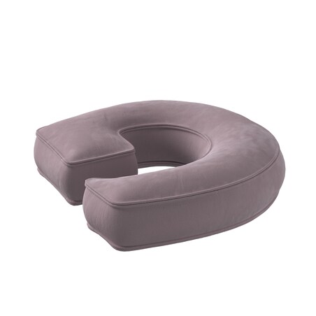 Poduszka literka G, zgaszony róż, 35x40cm, Posh Velvet