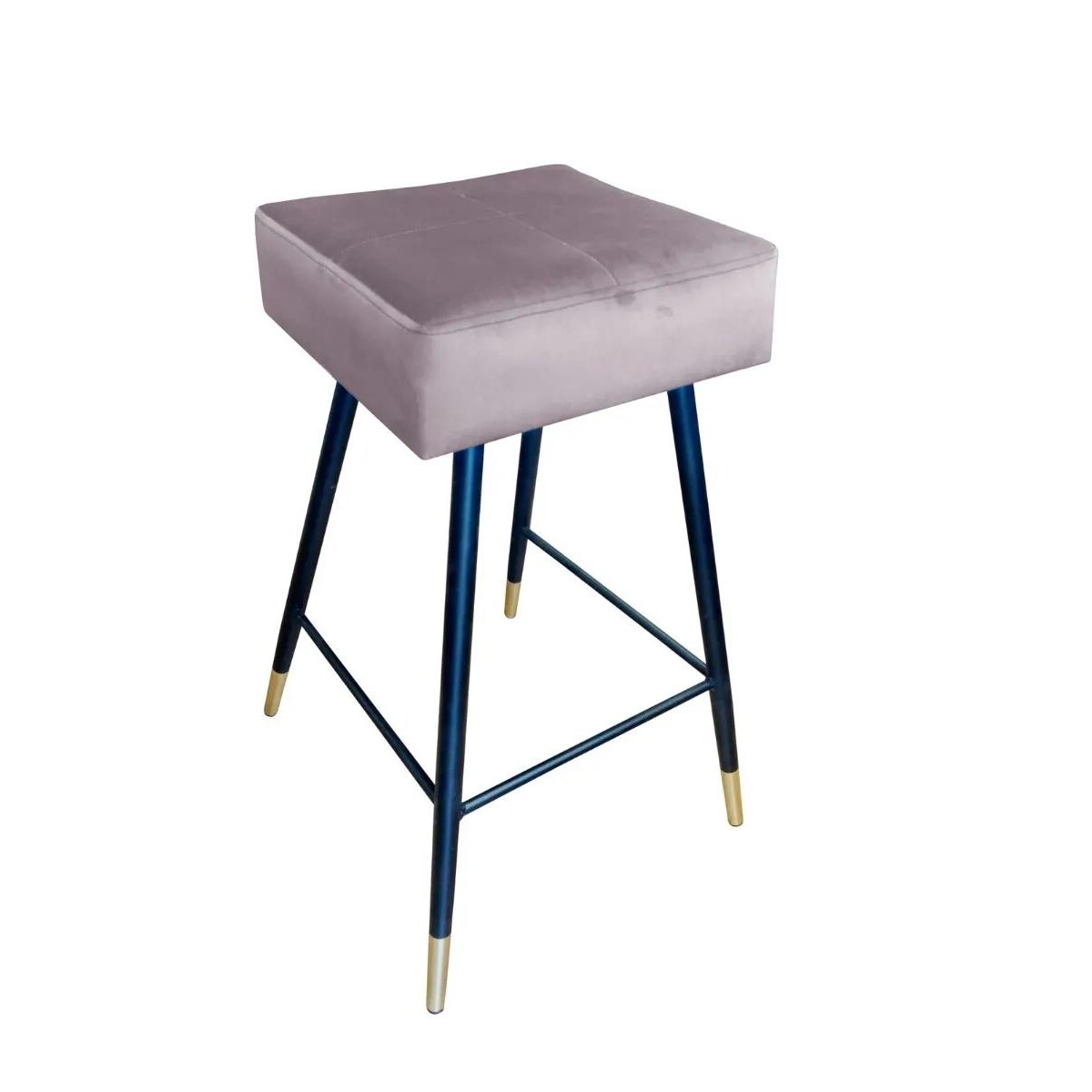 Hoker niski OLIMP VELVET GOLD jasno różowy