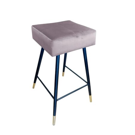 Hoker niski OLIMP VELVET GOLD jasno różowy