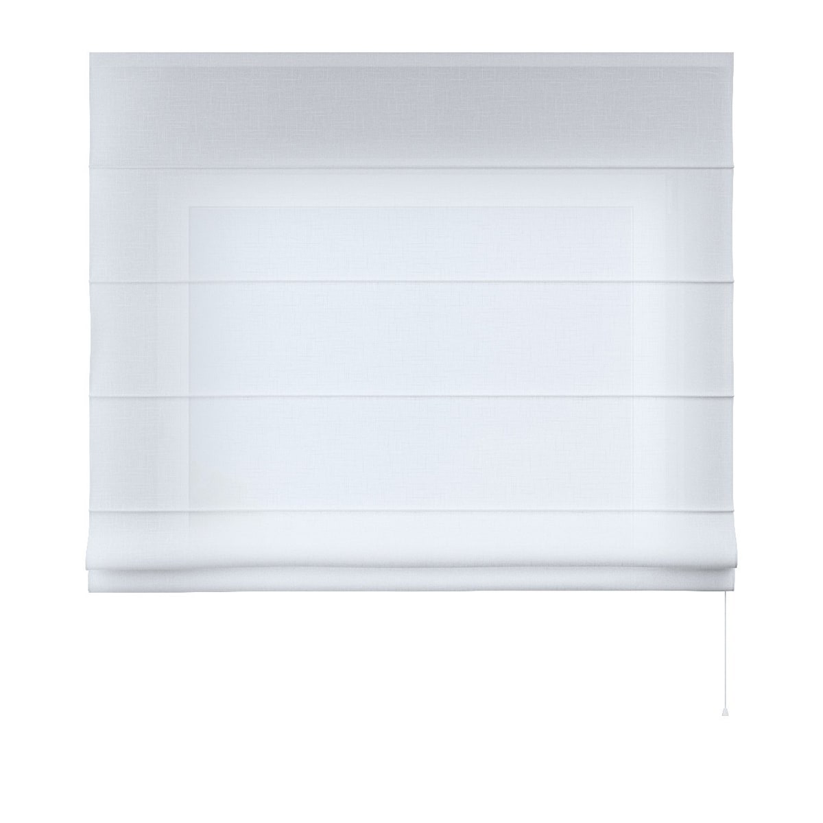 Roleta rzymska Capri 130x170 prześwitująca, biała